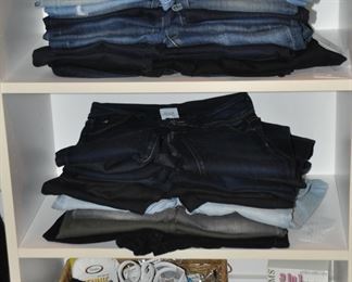  Large Selection of Jeans, Rag & Bond, True Religion, 7 for All Humanity, Theory and More, sizes 24-27. 
