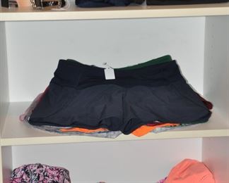 Great Assortment of Lululemon Shorts and Leggings Size XS - S, As Well As Lilly Pulitzer Shorts Size S.