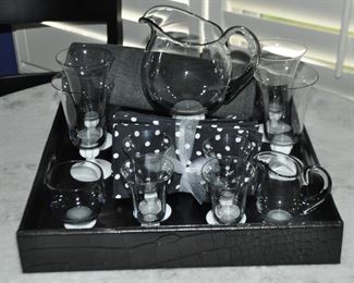 Tray Set for Relaxing with a Beverage!