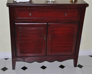 Foyer/Console Table in Cherry Finish, W36" x H36" x D12"