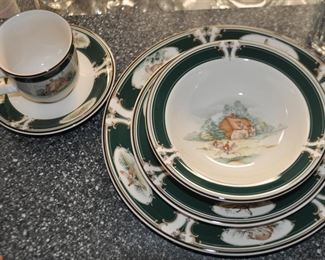 5-Pc. Place Setting for 12"Pursuit", Keltrcraft by Noritake