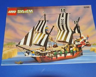 Lego System Skull's Eye Schooner, #6286, Complete with Manual, No Box