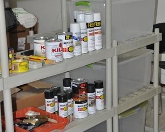 Great Selection of Paints and Storage Containers