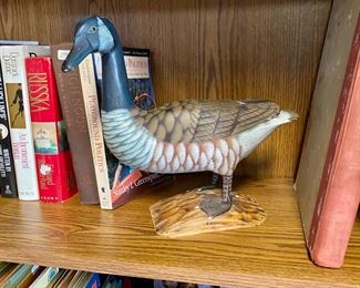 Wooden Hand Carved Mallard Duck...
