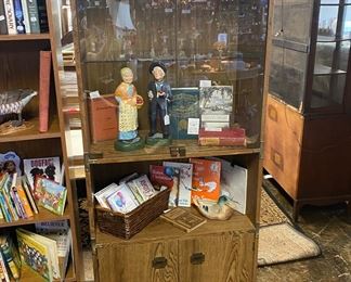 c.1970's Glass Door Storage Cabinet, Bookcase, Bar, Stereo Cabinet, OR whatever YOU CHOOSE it to be