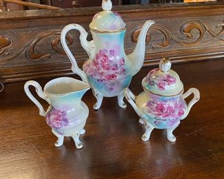 LIMOGES Hand Painted Tea Set 