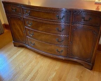 $440 Vintage sideboard.  6 drawers and 2 cabinets. 52"w x 21"d x 31"h.
