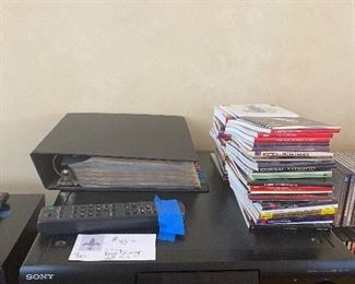 $80 Sony MegaStorage 200 CD 
CD’s included