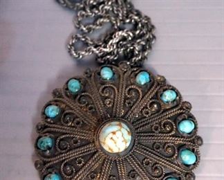 American Royal Insignia Belt Buckle, 1.75" x 3.75", AR Staff Lapel Pins Including Years 90', 91', 92', And 93', Sterling Necklace And More