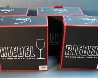 Riedel The Wine Glass Company Wine Glasses, Total Qty 8