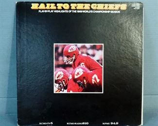 Hail To The Chiefs Play By Play 1960 World Championship Vinyl Record