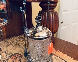 Antique Pickle Castors.