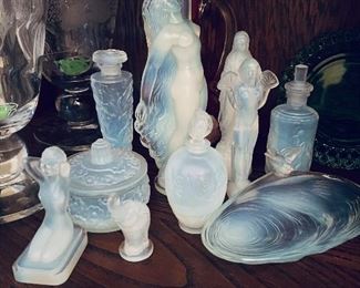 Art Deco Sabino Opalescent Glass.