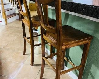 Bar Stools Solid Wood.