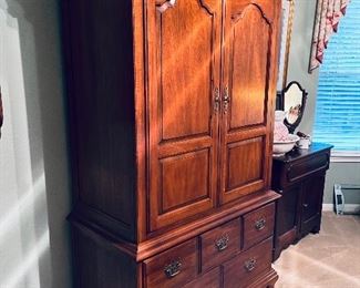 Solid Wood Armoire.