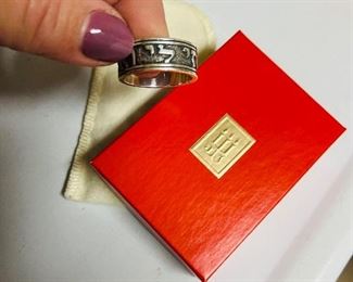 James Avery Sterling Ring, Song of Solomon. Men's. 