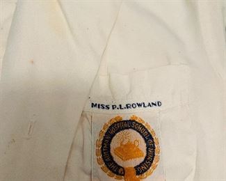Vintage Nurses Coat. 