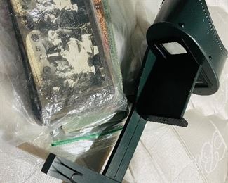 American Hand Held Stereoscope with photos from the Early 1900's.  Incredible images from all over the world. 