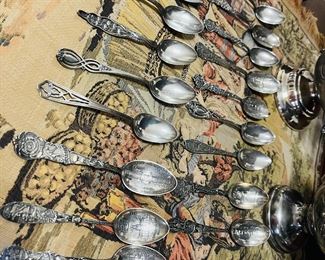 Sterling Antique Spoons