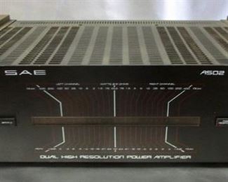 SAE A502 DUAL HIGH RESOLUTION POWER AMP