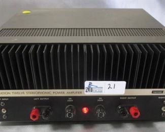 HARMAN KARDON CITATION TWELVE STEREOPHONIC POWER AMP