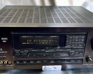 ONKYO TX-DS838 AV INTEGRA RECEIVER