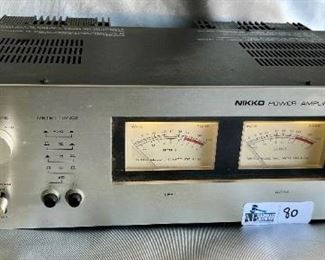 NIKKO ALPHA II POWER AMP