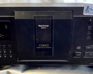 SONY CX-90ES MEGA STORAGE 200 CD CAROUSEL