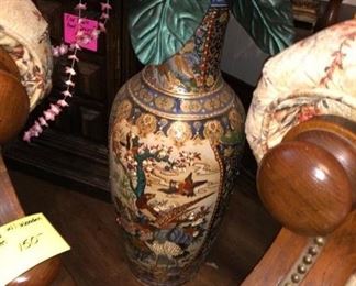 Oriental ceramic vase