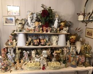 And here we have a large display of Angels!