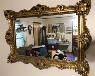 Vintage decorative wall mirror