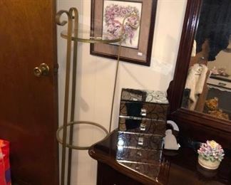 Metal 3 shelf etagere