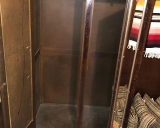 Two door hanging closet