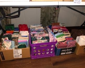And lots of fabric!