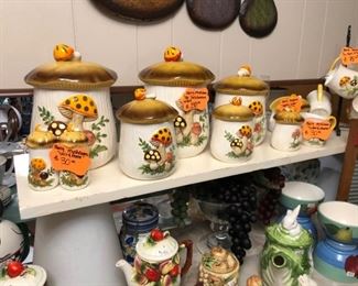 Vintage Sears "Merry Mushrooms" collection