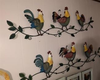 Rooster wall art