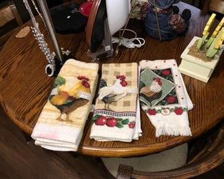 rooster towels