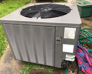RUUD Central AC unit - was used for only one year. Looks new! Ask Chris for details.
