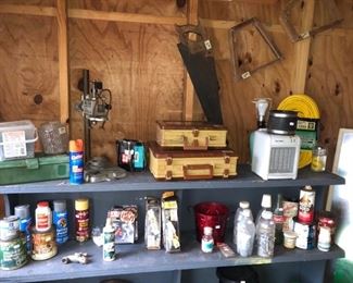 And lastly in the shed