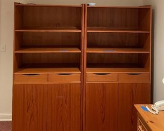 Book Shelf / Wardrobe Cabinet - 2 Available. Each Measures 37" W x 19.5" D x 74" H. Photo 1 of 3. 