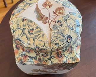 Lidded Jar. Measures 6" x 6" x 7". Photo 2 of 3. 