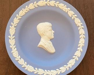 Wedgewood JFK Commemorative Plate. Measures 4.5" D. Photo 1 of 2. 