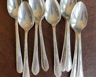 Alvin Sterling Silver "Southern Charm" Sterling Silver Flatware. 44 Pieces Total. Photo 3 of 6. 