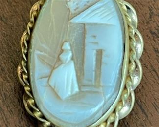 Cameo Pin. Photo 1 of 2. 