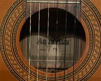 Aquarius Acoustic Guitar. Model 875. Photo 2 of 2. 