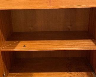Book Shelf / Wardrobe Cabinet - 2 Available. Each Measures 37" W x 19.5" D x 74" H. Photo 3 of 3. 