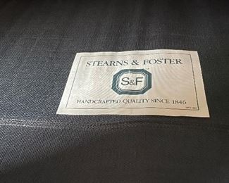Stearns & Foster Hide-A-Bed Sofa.  Measures 68" W x 38" D. Photo 2 of 2. 