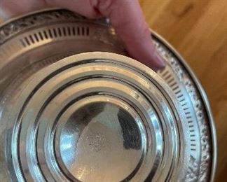 Sterling Silver Footed Compote. Photo 2 of 2. 