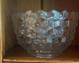 Fostoria Cubist Bowl. 