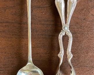 Silverplate Serving Pieces. 